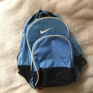 Mini blue nike bookbag
